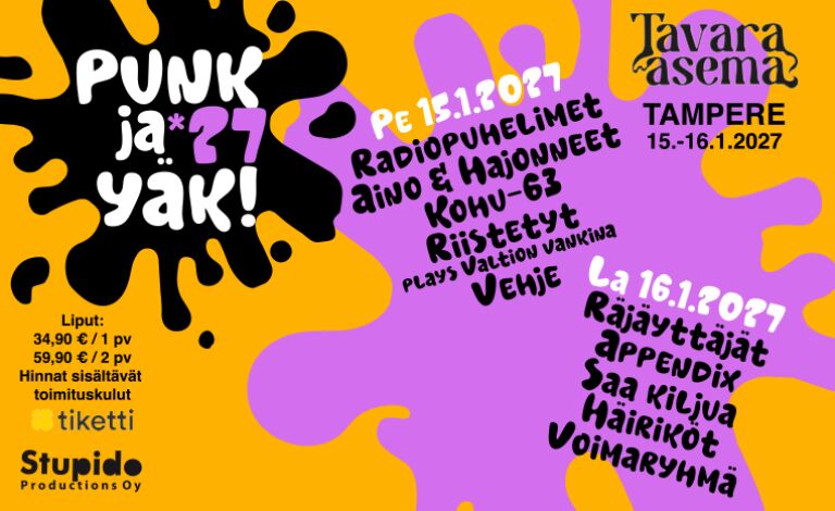 PUNK & YÄK Liput