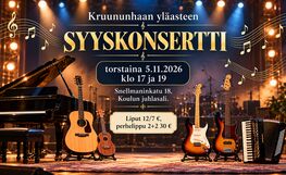 Kruunuhaan yläasteen syyskonsertti 2026