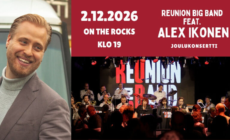 Swingin' Christmas: Reunion Big Band & Alex Ikonen Liput