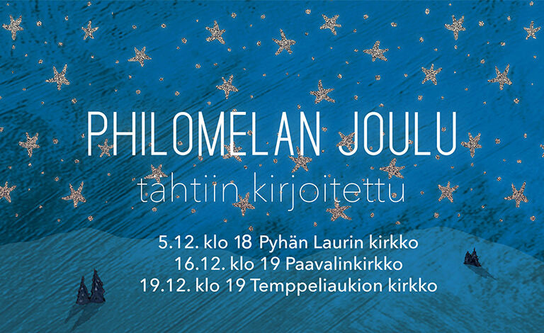 Philomelan Joulu - Tähtiin kirjoitettu Liput
