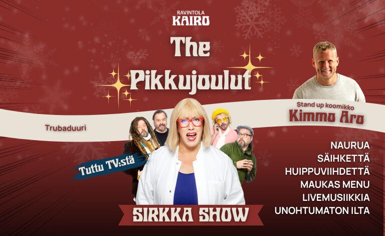 Kairon The Pikkujoulut Liput