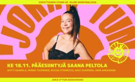 Joka v*tun keskiviikko: Saana Peltola liput