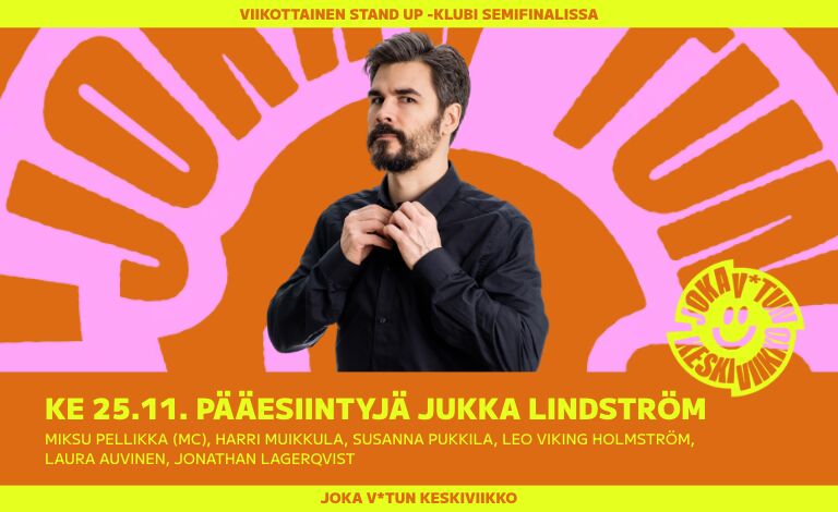 Joka v*tun keskiviikko: Jukka Lindström Liput