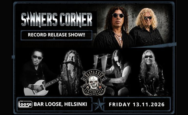 Los Bastardos Finlandeses + Sinner's Corner (levyjulkkarit) Liput