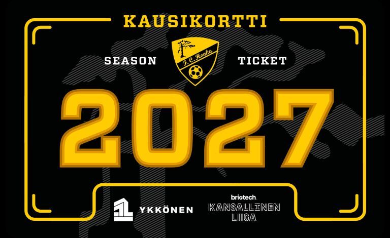 FC Honka yhteiskausikortti (naiset ja miehet) 2027 Liput
