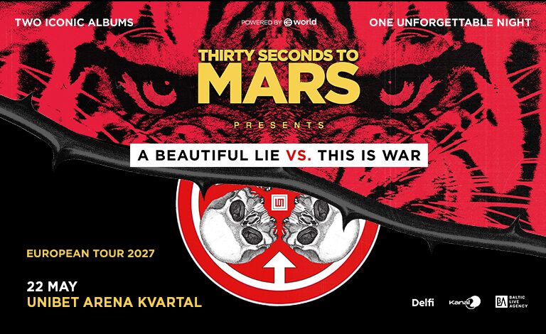 Thirty Seconds to Mars presents: A Beautiful Lie vs This Is War Liput