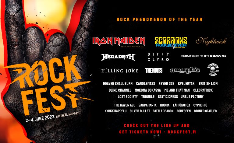 Rockfest 2022 Biljetter