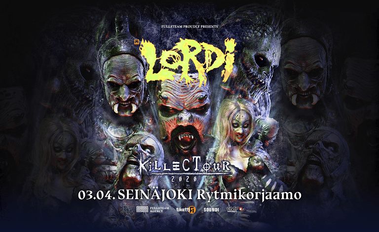 Lordi - Killectour 2020 + special guest: S-TOOL | Osta ...