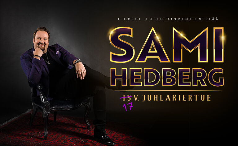 Sami Hedberg 15v., eiku 17v. juhlakiertue Tickets