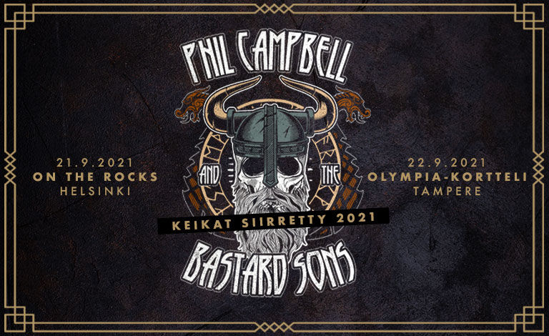 Phil Campbell & The Bastard Sons Biljetter