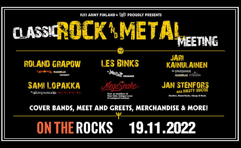 Classic Rock and Metal meeting in Helsinki Liput