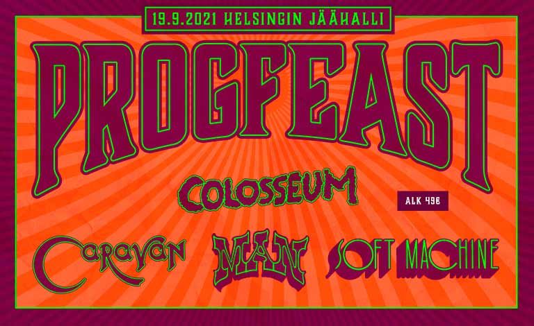 ProgFeast: Colosseum, Caravan, Soft Machine, Man Liput