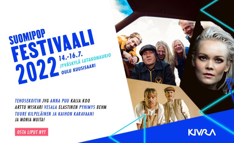 Suomipop Festivaali Oulu 2022 Biljetter