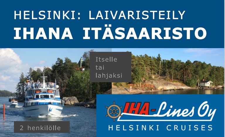 Helsinki Archipelago Cruise for 2 Persons Tickets