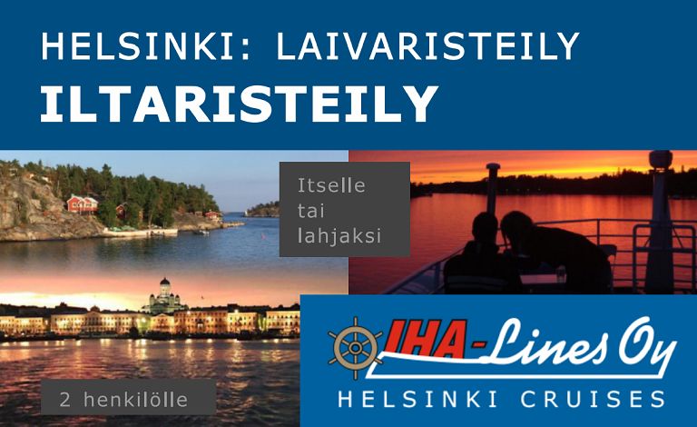 Helsinki Evening Cruise for 2 Persons Tickets