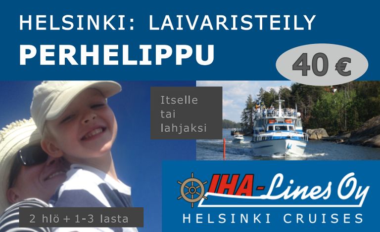 Local Helsinki Cruise Family Ticket Tickets
