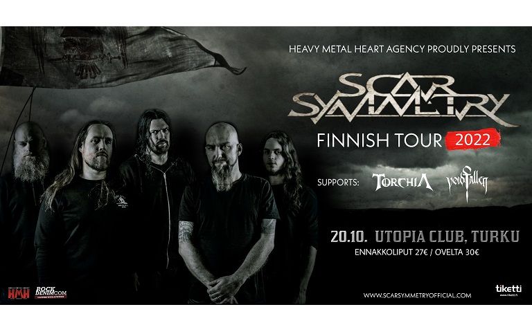 Scar Symmetry (SWE), Torchia, Voidfallen Liput