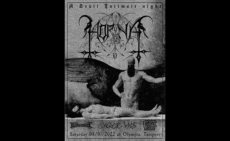 The Devil Intimate: Horna + Support Tickets