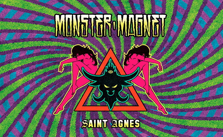 Monster Magnet (USA), Saint Agnes (UK) Liput