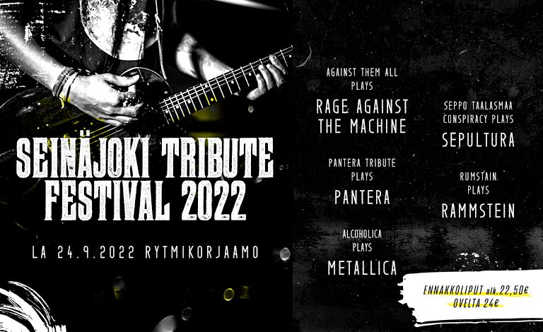 Seinäjoki Tribute Festival 2022 Biljetter