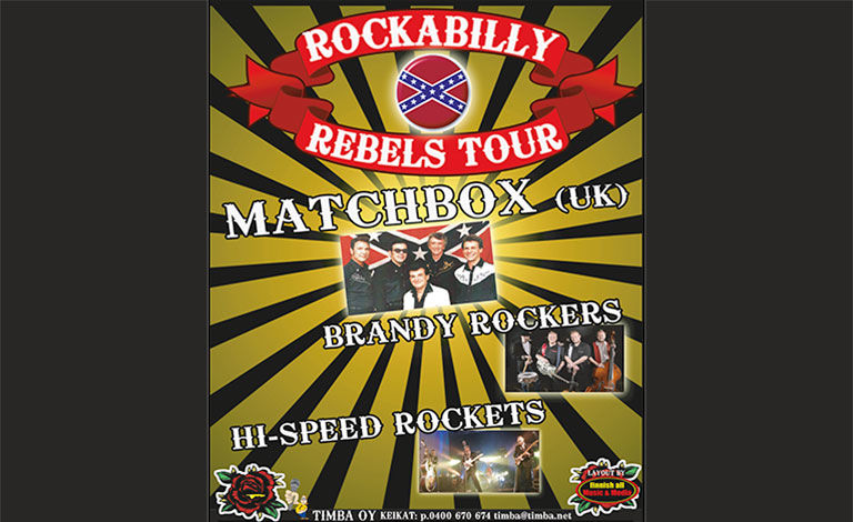 Sawohouse Underground: Rockabilly Rebels - Matchbox, Brandy Rockets, Hi-Speed Rockets Liput