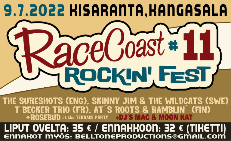 Racecoast Rockin' Fest #11 Liput
