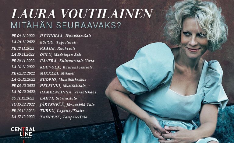 Laura Voutilainen: Mitähän Seuraavaks? Tickets