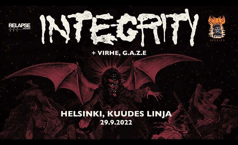 Integrity + Virhe, G.A.Z.E Tickets