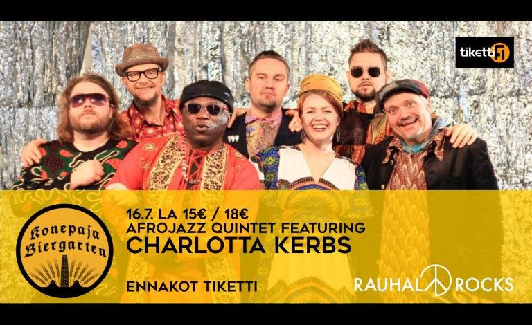 Afrojazz Quintet feat Charlotta Kerbs Liput
