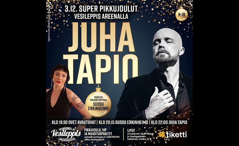 Juha Tapio Biljetter