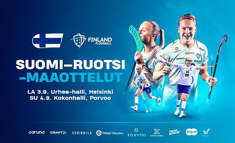 Salibandy Finland-Sverige landskampen Biljetter
