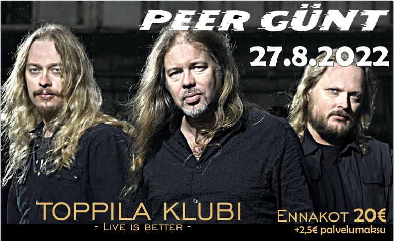 Peer Günt Toppila Klubilla Tickets