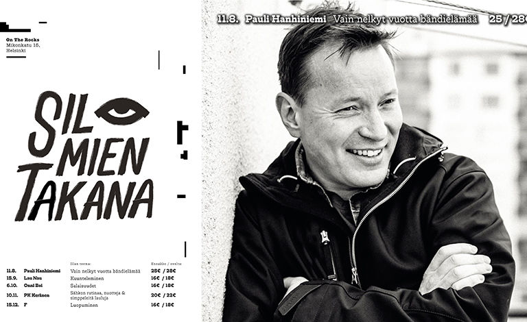 Silmien Takana: Pauli Hanhiniemi – Vain nelkyt vuotta bändielämää Tickets