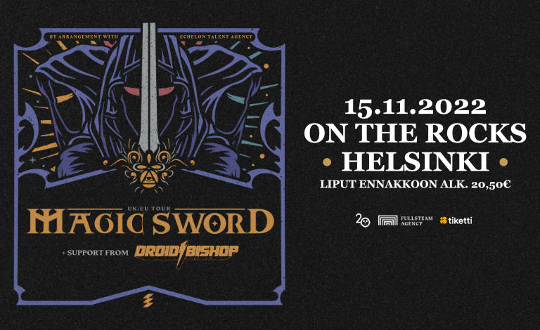 Magic Sword (US), Droid Bishop (AU) Tickets