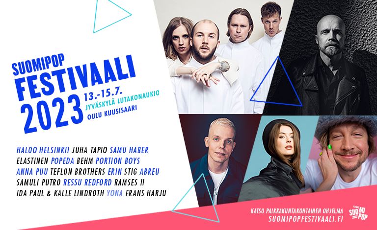 Suomipop Festivaali Oulu 2023 Liput