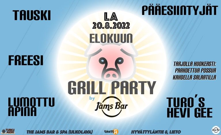 Grill Party by Jams Tickets
