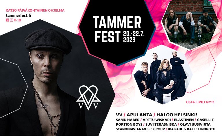 Tammerfest 2023 | Osta lippu helposti | Tiketti