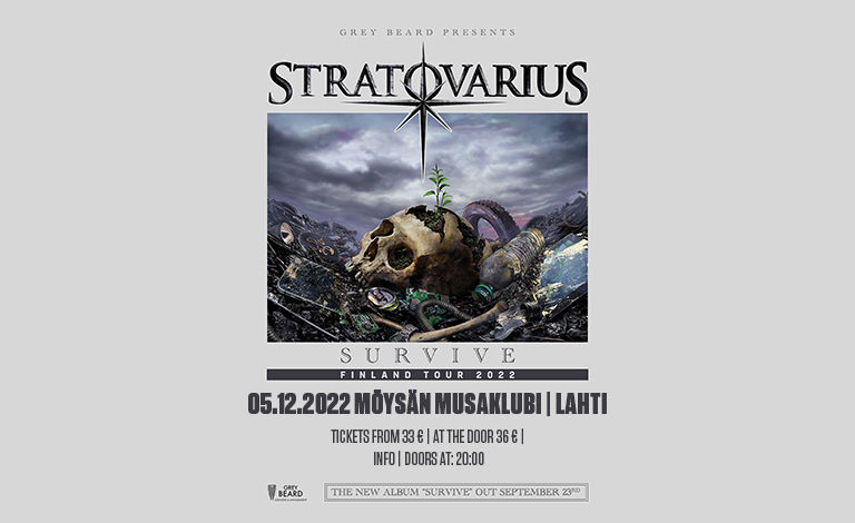 Stratovarius + Silver Bullet Liput
