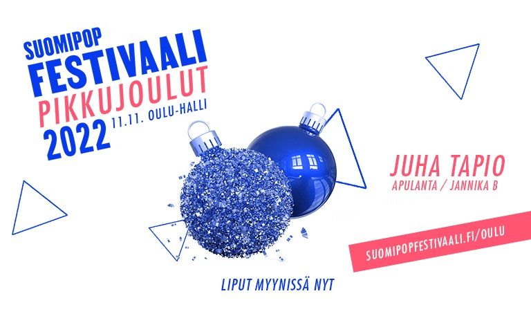 Suomipop Festivaali Oulu pikkujoulut 2022 Biljetter