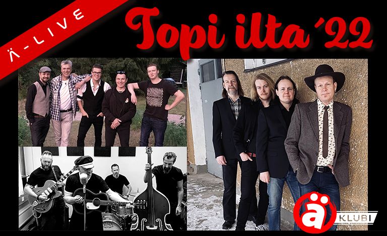 Ä-live: TOPI-ILTA ´22 Biljetter