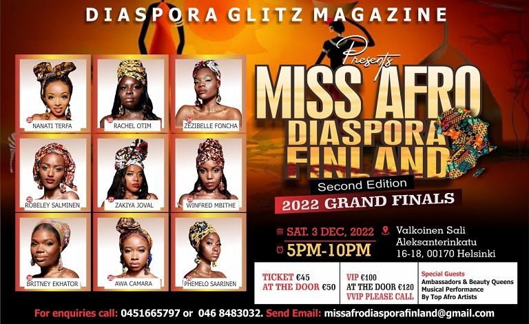 Miss Afro Diaspora Finals Liput
