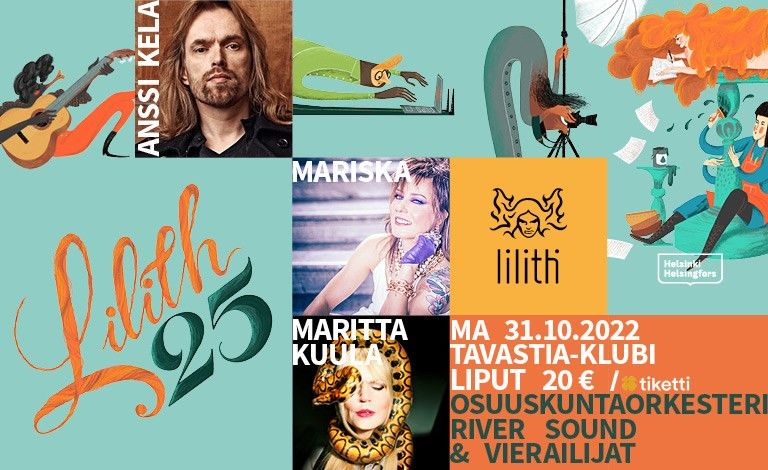 Lilith 25 x Tavastia Liput