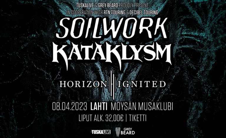 Soilwork, Kataklysm, Horizon Ignited Liput