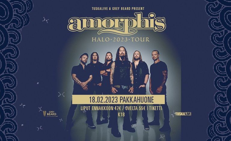 Amorphis – Halo Tour 2023 Liput