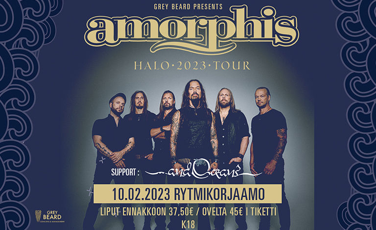 Amorphis, ...And Oceans Liput