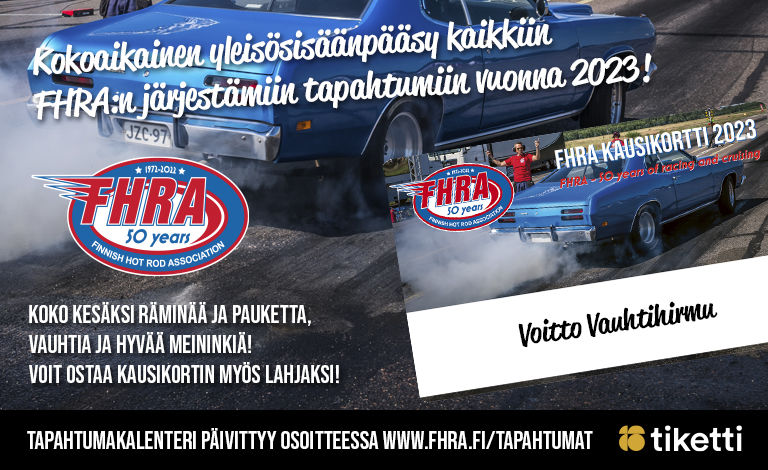 FHRA kausikortti 2023 Liput