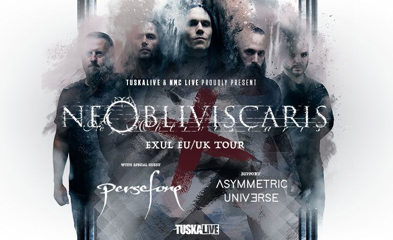 NE OBLIVISCARIS (AUS), PERSEFONE, ASYMMETRIC UNIVERSE Biljetter
