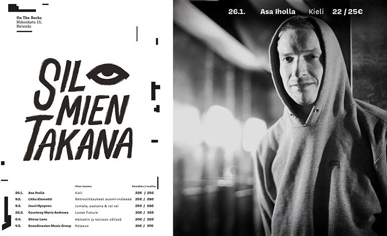 Silmien Takana: Asa Iholla – Kieli Biljetter