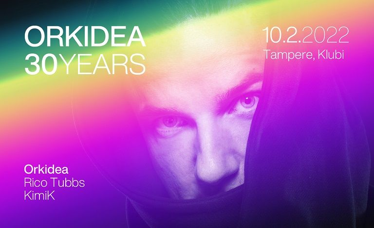 Orkidea - 30 years of DJ'ing -tour with special guests: Rico Tubbs & Kimik Liput