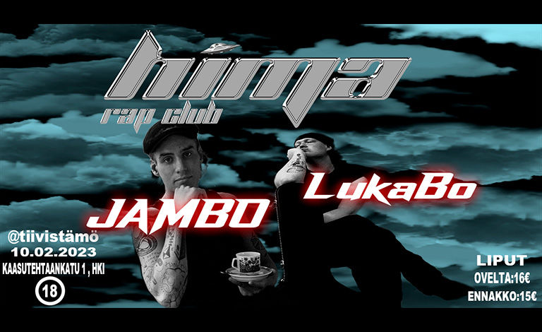 HIMA Rap Club: jambo, LukaBo Liput
